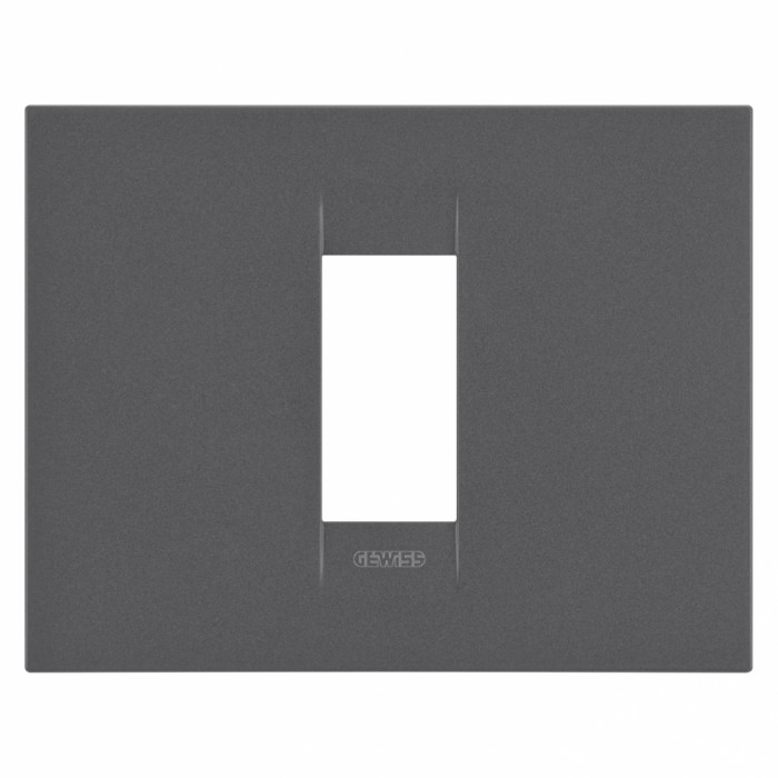 Rama Ornament 1M GEO Gewiss Chorus negru satinat GW16401VN
