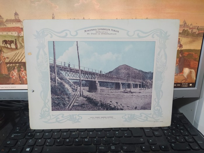 Calea ferată C&acirc;mpina-Doftana, Podul peste Doftana de 130 m. lungime, 1903, 201