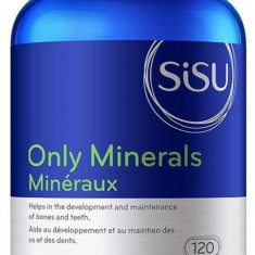Supliment Alimentar SISU Only Minerals, 120 Capsule