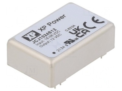 Convertor DC/DC 10W 18-36V la 12V 883mA THT foto