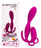 Vibrator Special 3-in-1 Flowery, Violet,