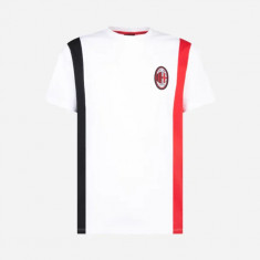 AC Milan tricou de bărbați Logo white - M foto
