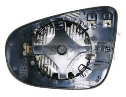 Sticla oglinda, oglinda retrovizoare exterioara VW TOURAN (1T3) (2010 - 2015) TYC 337-0172-1