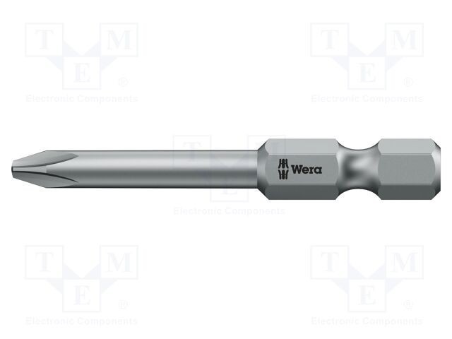 Capăt de șurubelniță WERA Phillips PH1 89mm 1/4&quot;