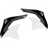 Laterale radiator Kawasaki KXF450/06,negru/alb Cod Produs: MX_NEW KA03770047