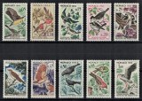 MONACO 1962 FAUNA PASARI SERIE MNH