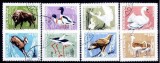 C1129 - Romania 1968 - Fauna 8v..stampilat,serie completa