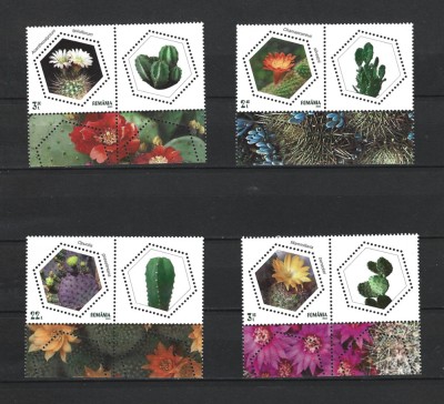 ROMANIA 2023 - CACTUSI, VINIETA 2, MNH - LP 2438a foto