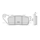 Placute Frana Spate Honda CB1000R - MX_NEW 225103050RM