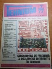revista tehnium iulie 1977-televizorul sport