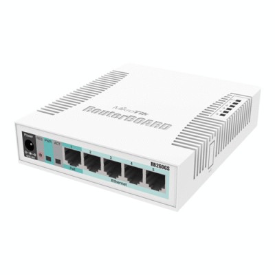 Cloud Smart Switch, 5 x Gigabit, 1 x SFP - Mikrotik CSS106-5G-1S SafetyGuard Surveillance foto