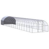 Cumpara ieftin Cotet de gaini pentru exterior, 3x16x2 m, otel zincat