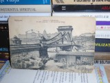 CARTE POSTALA * BUDAPESTA , LE PONT SUSPENDU , 1917, Circulata, Printata