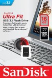 MEMORIE USB 3.1 SANDISK 16 GB, profil mic, carcasa plastic, negru, &quot;SDCZ430-016G-G46&quot; (timbru verde 0.03 lei)