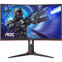 Monitor LED Gaming Curbat AOC C32G2ZE 31.5 inch FHD VA 1ms 240Hz Black foto