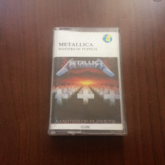 Metallica Master Of Puppets 1986 caseta audio muzica thrash speed metal poland