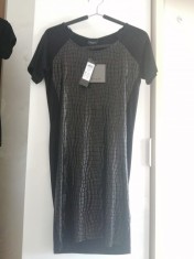 Rochie Vila Clothes de seara cu eticheta, masura S, neagra scurta nepurtata