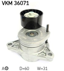 SKF VKM 36071 rola intinzator,curea transmisie