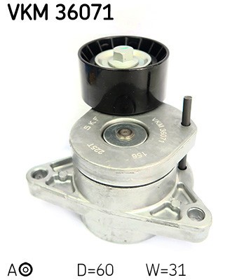 SKF VKM 36071 rola intinzator,curea transmisie foto