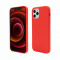 Husa de protectie Vetter pentru iPhone 12 Pro, 12, Clip-On Soft Touch Silk Series, Red