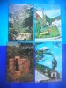 HOPCT LOT 2411 BAILE HERCULANE -JUD CARAS SEVERIN -4 CARTI POSTALE-CIRCULATE, Circulata, Printata, Caras-Severin