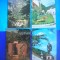 HOPCT LOT 2411 BAILE HERCULANE -JUD CARAS SEVERIN -4 CARTI POSTALE-CIRCULATE