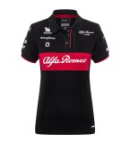 Alfa Romeo Racing tricou polo de damă official black F1 Team 2023 - XS