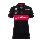 Alfa Romeo Racing tricou polo de damă official black F1 Team 2023 - XL