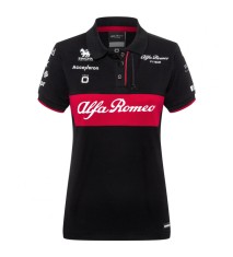 Alfa Romeo Racing tricou polo de damă official black F1 Team 2023 - XS