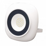 Proiector LED rotund, 20W , SMD Iris,1800Lm, 6400K, lumina rece, alb, Oem