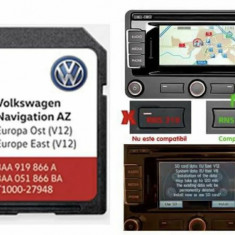 Card navigatie RNS 315 Passat B7 Golf 6 Tiguan Europa Est ROMANIA 2020