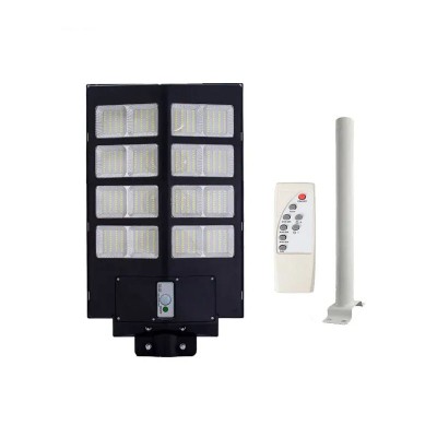 Lampa solara LED SMD, dubla, telecomanda, 500W foto