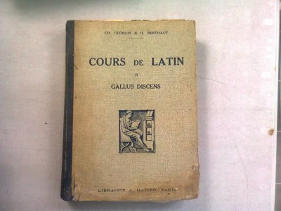 COURS DE LATIN - CH. GEORGIN foto