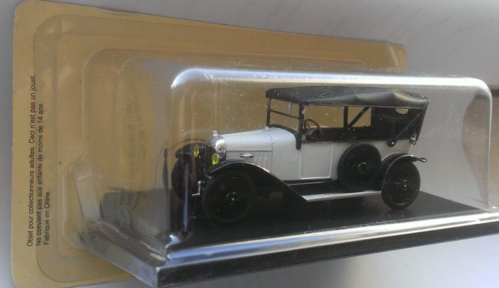Macheta Citroen Type A 1919 - Universal Hobbies/Altaya 1/43