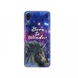 Husa Samsung Galaxy M10 Lemontti Silicon Art Born To Wonder