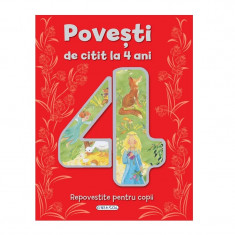 Povesti de citit la 4 ani, editura Girasol foto