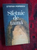 A4a Sfetnic de taina - Stefan Popescu