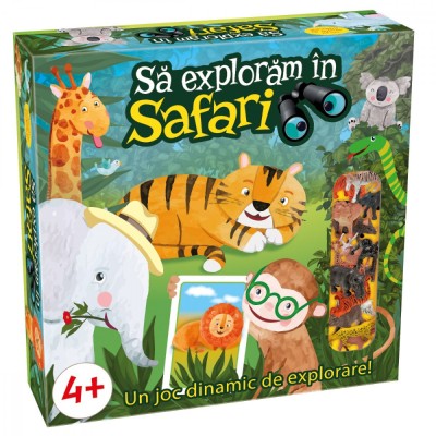 Joc educativ Sa exploram in safari! foto