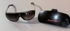 OCHELARI SOARE VINTAGE MODEL RAR - CARRERA CU HUSA PT . COLECTIOANRI, Metal, Negru