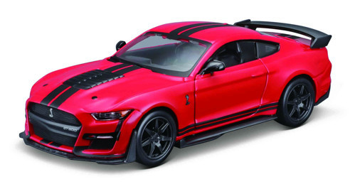 Macheta masinuta Bburago scara 1/32 2020 Mustang Shelby GT500 Rosu 43100-43050