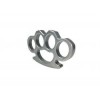 Rozeta Box Pumnal Autoaparare Ideallstore Argintiu Metal 1cm - Protectie Pumn, Arma Autoaparare