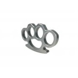 Rozeta Box Pumnal Autoaparare Ideallstore Argintiu Metal 1cm - Protectie Pumn, Arma Autoaparare