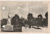AMS - ILUSTRATA 1359, BUCURESTI - PARCUL DE CULTURA SI ODIHNA &bdquo; I. V. STALIN &rdquo;, ANUL 1955, cu perforari