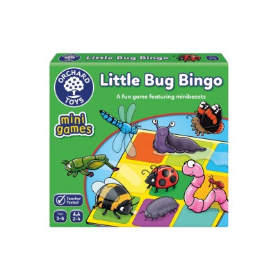 Joc educativ Bingo Mica Insecta LITTLE BUG BINGO foto