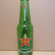 Sticla de colectie - Bere Heineken UEFA EURO 2020 , MACEDONIA DE NORD