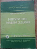 Determinatorul Soiurilor De Cartofi - E. Constantinescu ,527742