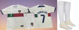 ECHIPAMENTE COMPLETE FOTBAL COPII 10/14 ANI,RONALDO PORTUGALIA,MODEL NOU !, YXL, YXXL