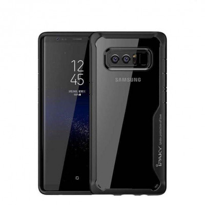 Husa Samsung Galaxy Note 8 Ipaky Survival TPU Negru foto