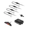 Sistem de parcare Peiying PY0104W, display LED, 4 senzori, alb