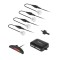 Sistem de parcare Peiying PY0104W, display LED, 4 senzori, alb